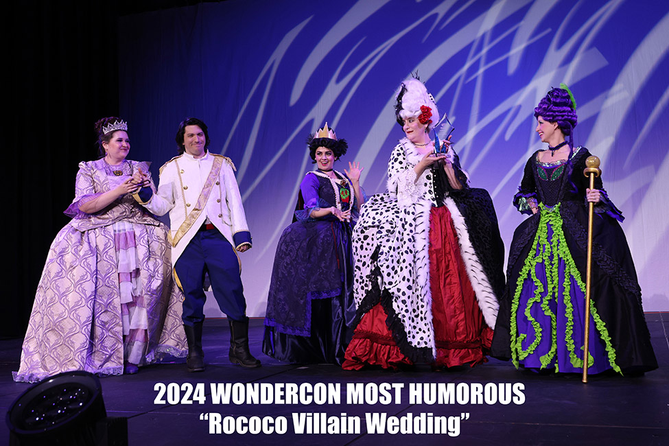 WonderCon 2024 Masquerade Most Humorous winner image.